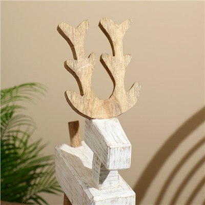 Сувенир «Олень», 25×14.5×43 см, манговое дерево