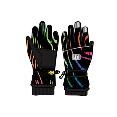 Перчатки текстильные для девочек