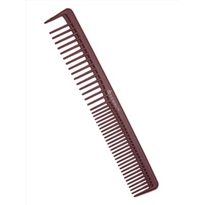 Dewal Профессиональный гребень для волос комбинированный / Carbon Bordo CO-6032-CBN, 17,5 см 20821