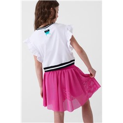 Юбка-легинсы трикотажные для девочек PLAYTODAY, 1240353