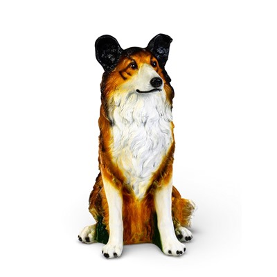 Садовая фигура из гипса «Собака-Колли», 34.8×34×54 см