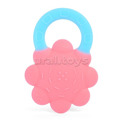 Прорезыватель силиконовый "Цветочек" в ассортименте
