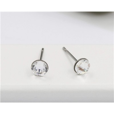 Серьги кристаллами Swarovski