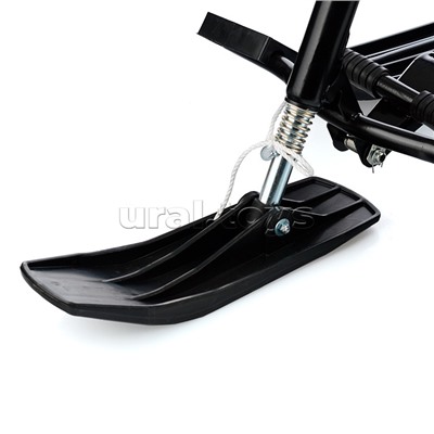 Игрушка Снегокат детский 503 "TWINS BABY" для двоих с двумя складными спинками (Панды маскарад)