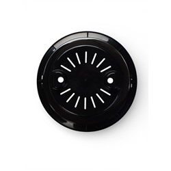 Кашпо для цветов со вставкой «Вдохновение», 5.7 л, d=23.5 см, белое/черное