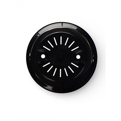 Кашпо для цветов со вставкой «Вдохновение», 5.7 л, d=23.5 см, белое/черное