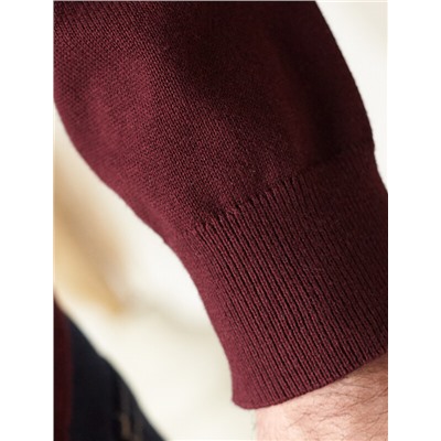 Свитер из хлопка с нейлоном