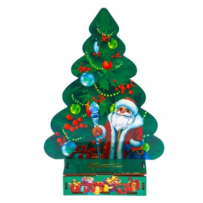 Настольная развивающая игра на новый год «Магнитная ёлка»