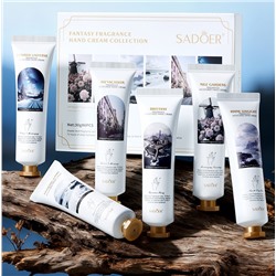 Набор парфюмированных кремов для рук в коробке Sadoer, 6 шт. * 30 гр.