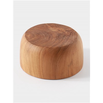 Миска, 10×10×5 см, тиковое дерево