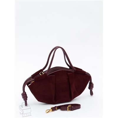 Сумка женская кожаная 99071-1NN wine red  Natale Navetta