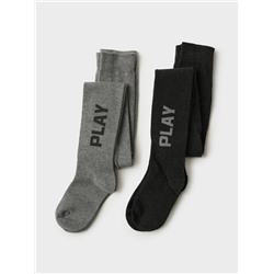 Колготки трикотажные для мальчиков, 2 пары в комплекте