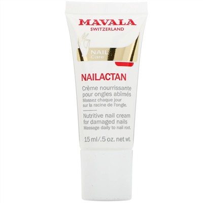 Mavala, Питательный крем для ногтей Nailactan, 15 мл