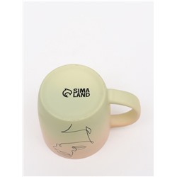 Кружка с градиентом керамическая «Нежность», 320 мл