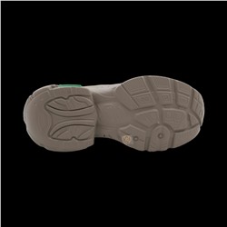 Кроссовки из натуральной кожи NEW-44 серые