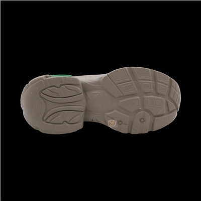 Кроссовки из натуральной кожи NEW-44 серые