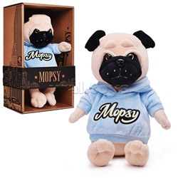 Мопс Мопси в худи, 20 см, в коробке