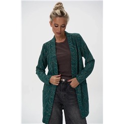 Кардиган Уютный вечер 2 (изумрудный)