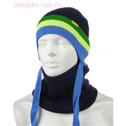 01-23-E Комплект флис (шапка+снуд) (48-52)