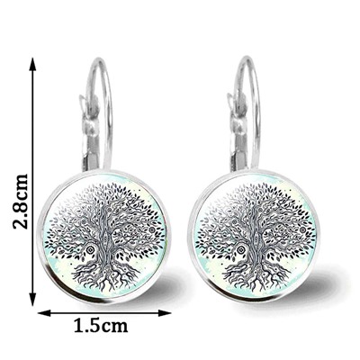 Серьги с английским замком арт. 13 3952 (id 259432)