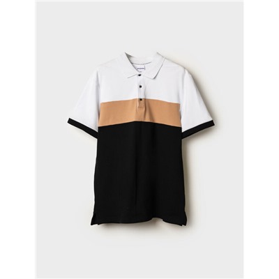 Джемпер трикотажный с воротником поло для мужчин