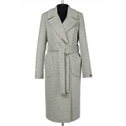 01-11208 Пальто женское демисезонное (пояс)