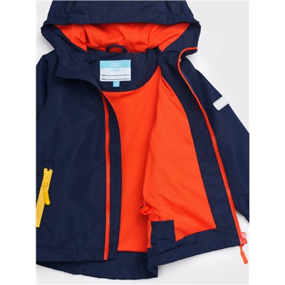 Куртка детская текстильная с полиуретановым покрытием для мальчиков (ветровка)