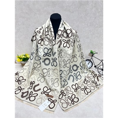 Мягкий палантин из кашемира мультицвет