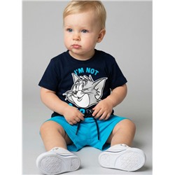 Комплект детский трикотажный для мальчиков: джемпер (футболка), шорты