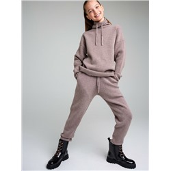 Комплект трикотажный для девочек: джемпер, брюки