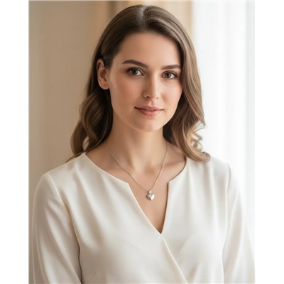 Кулон из стали на цепочке