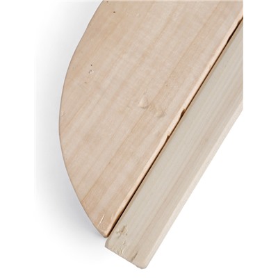 УЦЕНКА Зеркало резное с 2 полками и 3 крючками, 70×45×10 см