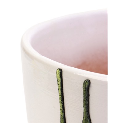 Горшок для цветов «Азия», керамика, с поддоном, набор 4 шт.: 400 мл, 1 л, 2.5 л, 5 л