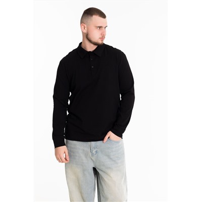 Лонгслив-поло М124061а