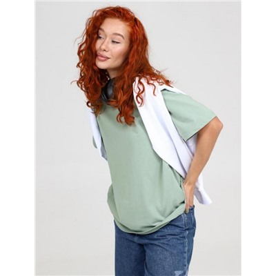 Футболка "Амелия" (Оливковый)