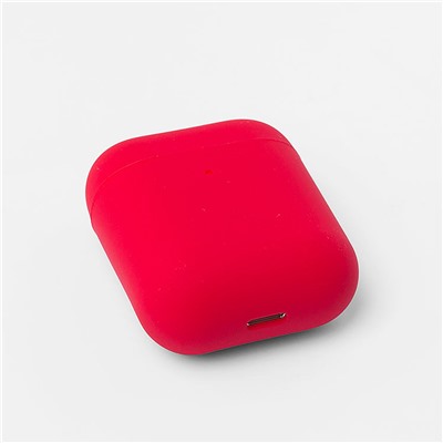 Чехол - Soft touch для кейса "Apple AirPods 2" (red)
