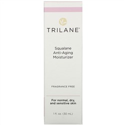 Trilane, Squalane Anti-Aging Moisturizer, Fragrance Free, 1 fl oz (30 ml)