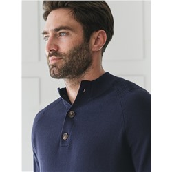 Джемпер тонкой вязки с застежкой на пуговицы