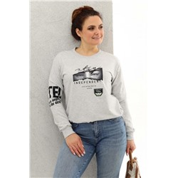 Толстовка 50519 (Меланж)