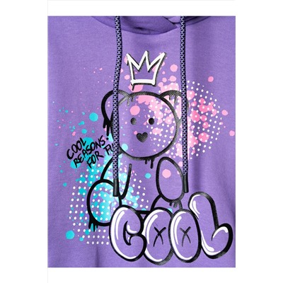 Толстовка трикотажная для девочек PLAYTODAY, 1240539