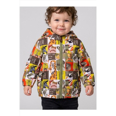 Куртка детская текстильная с полиуретановым покрытием для мальчиков (ветровка) PLAYTODAY, 1240295
