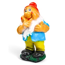Садовая фигура из гипса «Гном веселый», 43×19×24 см