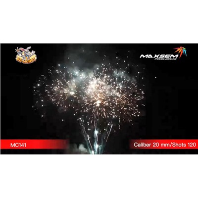 Фейерверк MC141 Радостная картина / Moving Painter (0,8" х 120)