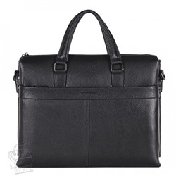 Портфель мужской кожаный 8688-3H black Heanbag