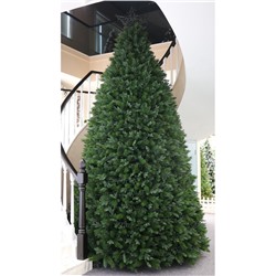 Искусственная ёлка «Праздничная смешанная», каркасная, 500 см, ветки отгибаются