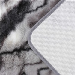 Коврик SAVANNA «Мечта», 40×60 см, серый