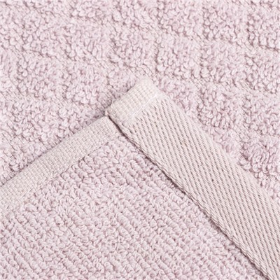 Полотенце махровое Love Life «Минимализм» 50×80 см, светло-лиловый, 100% хл, 500 г/м²