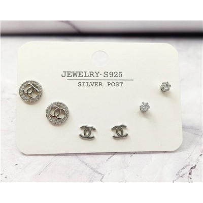 Комплект сережек