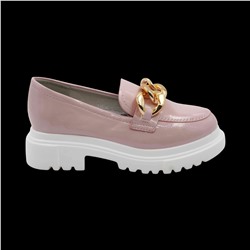 Лоферы AV896-3-3 розовые