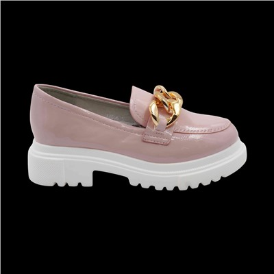 Лоферы AV896-3-3 розовые